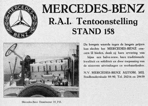 Mercedes 19310000 mercedes Bedrijfsauto Jubileumnr 1921 1931