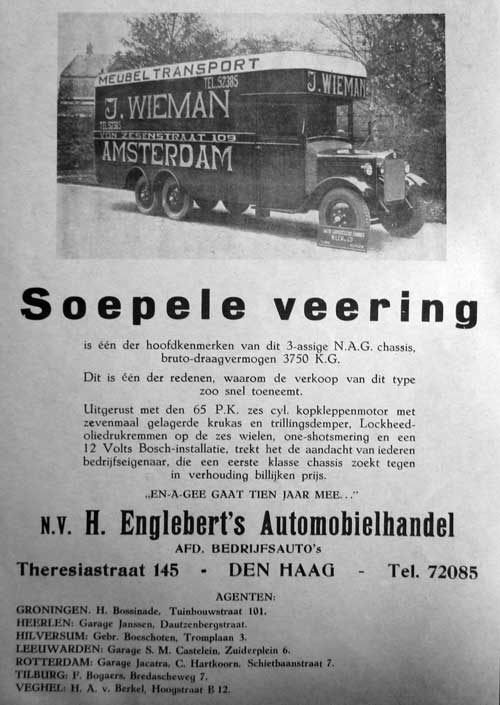 NAG 19291107 englebert Bedrijfsauto