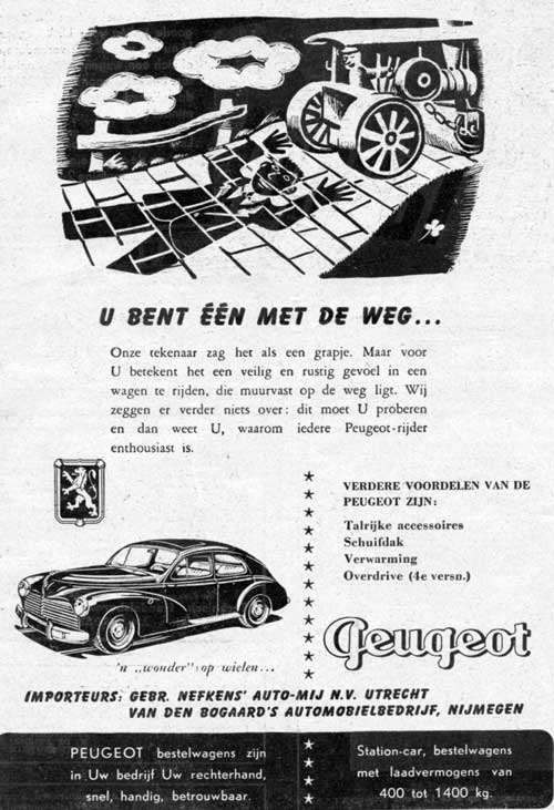 Peugeot 19521127 nefkens De Auto
