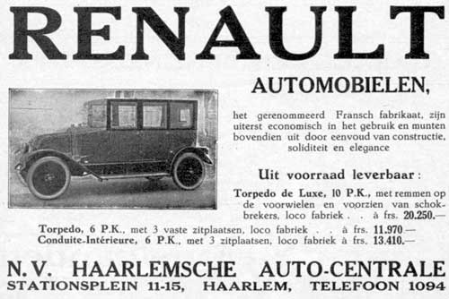 Renault 19231003 haarlemsche auto centrale