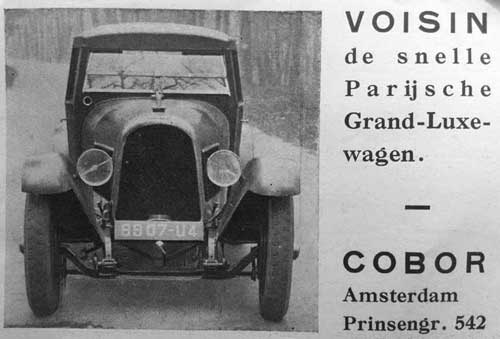 Voisin 1922 circa Cobor