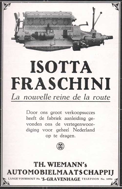 isotta fraschini 19280530 wieman autoleven