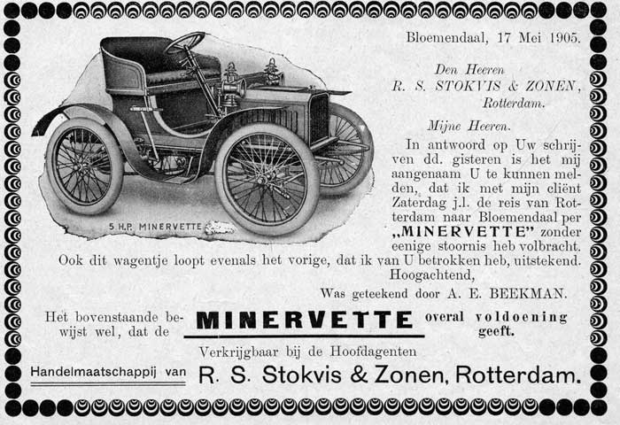 minerva 19060000 stokvis De Auto
