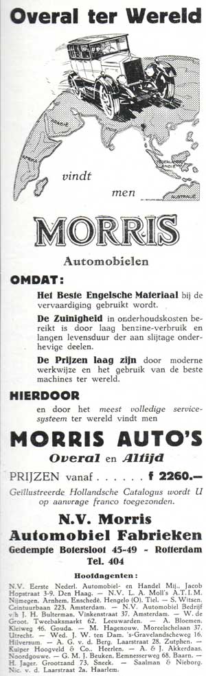 morris 19280530 morris rotterdam autoleven