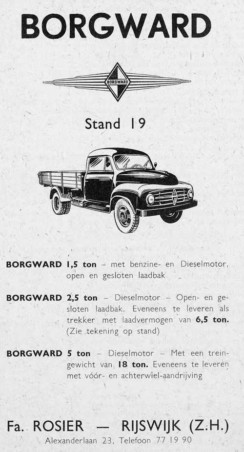 Borgward 19550203 rosier RAI Gids