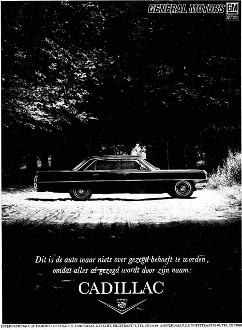 Cadillac 19640000 gm landeweer