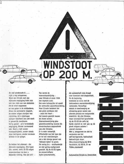 Citroën 19670311 De Auto