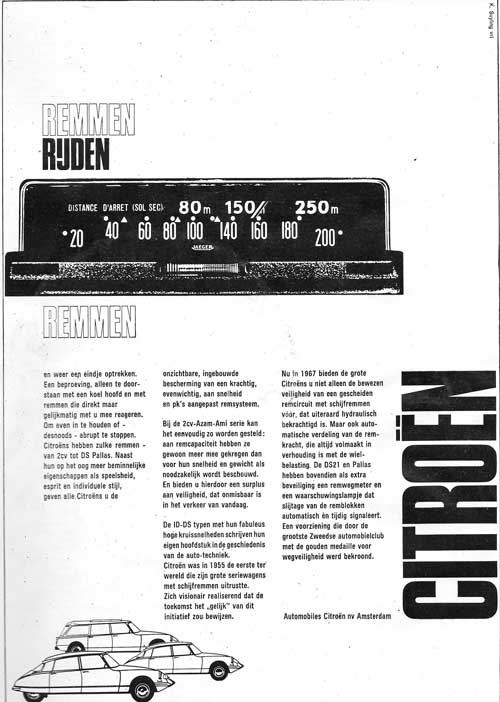 Citroën 19670610 De Auto