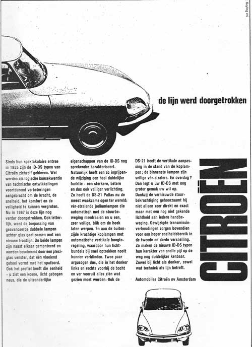 Citroën 19671209 De Auto
