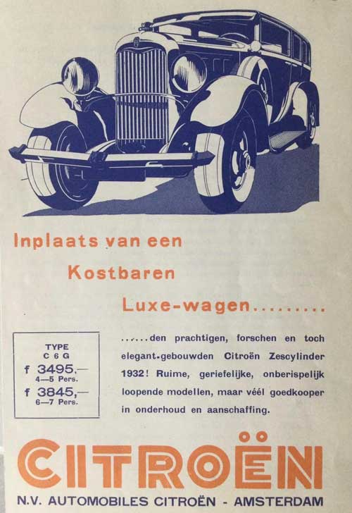 Citroën rosalie 19320500 Citroën