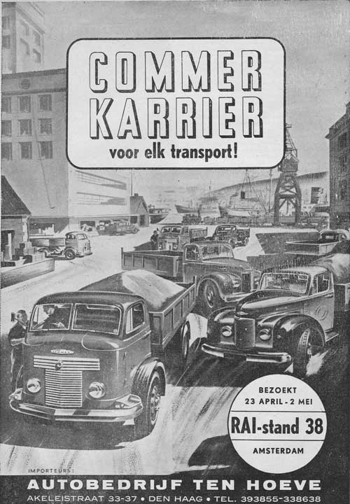 Commer 19530400 hoeve Auto en Motorbedrijf