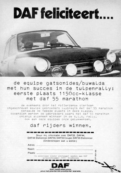 DAF 19700522 Tulpen Rally gatsonides AV