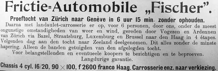 Fischer 19100714 helvetia De Auto