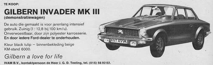 Gilbern 19740329 ivam Autovisie