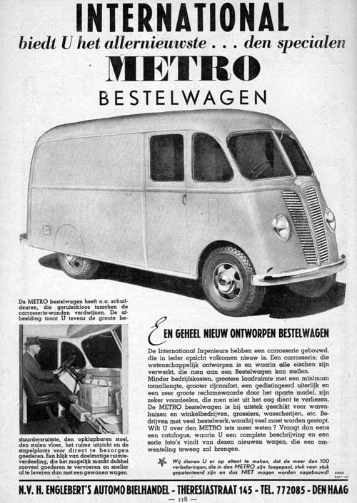 International Metro 19400203 englebert