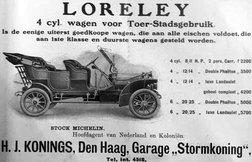 Loreley 19100113 konings De Auto