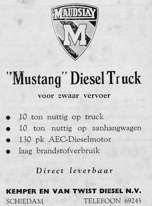 Maudslay 1949 12 17 kemper twist Bedrvervoer