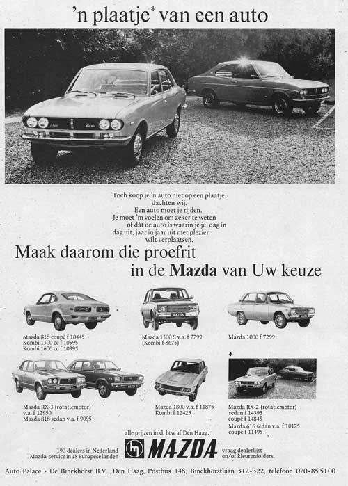 Mazda 19730323 auto palace Autovisie