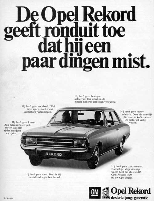 Opel 19700320 gm AV