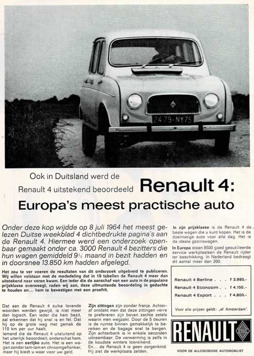 Renault 4 19650000 renault