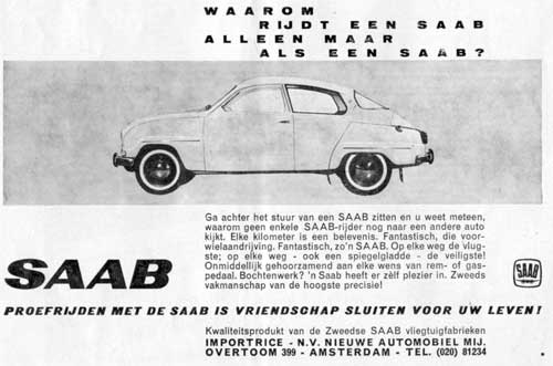 SAAB 19630111 nieuwe automobiel mij AR
