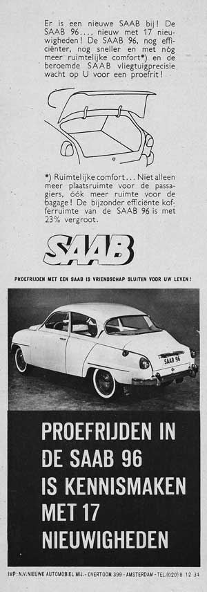 Saab 19601224 nam Autokampioen