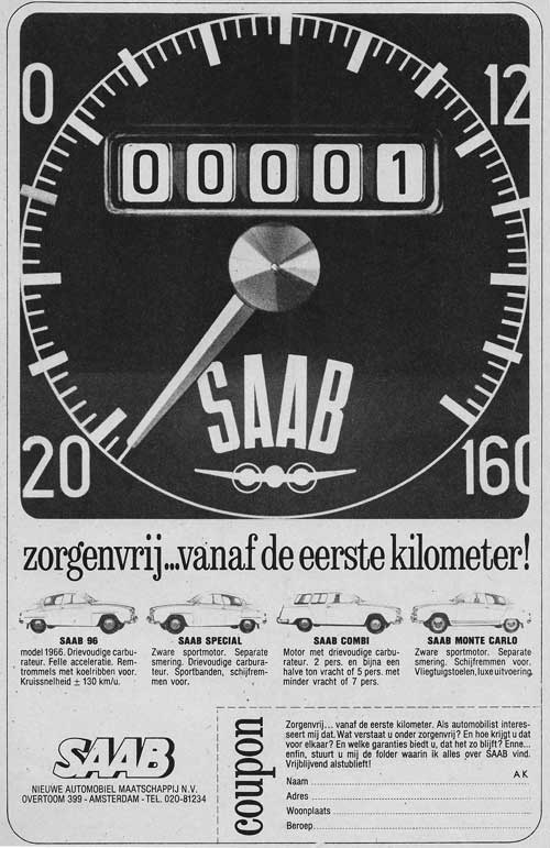 Saab 19660416 nam Autokampioen