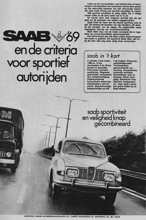 Saab 19681130 nam Autokampioen