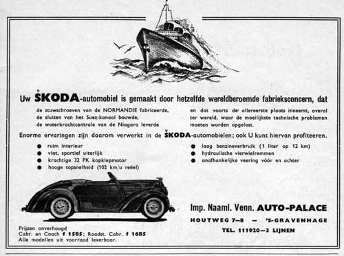 Skoda 19400627auto palace
