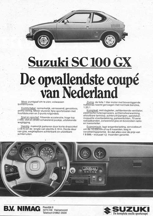 Suzuki 19801200 nimag Autoselekt