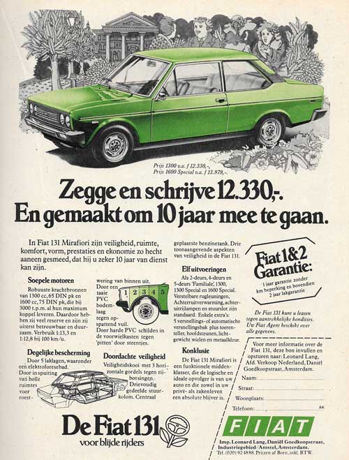 fiat 19760409 leonard lang Autokampioen