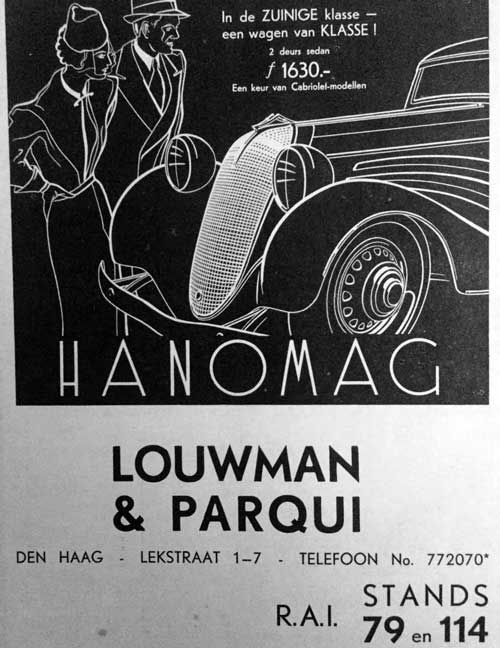 hanomag 19380200 louwman parqui