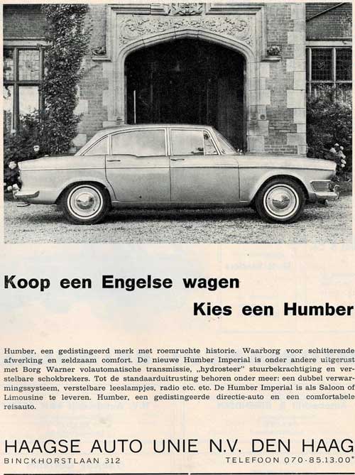 humber imperial 19650000 hai
