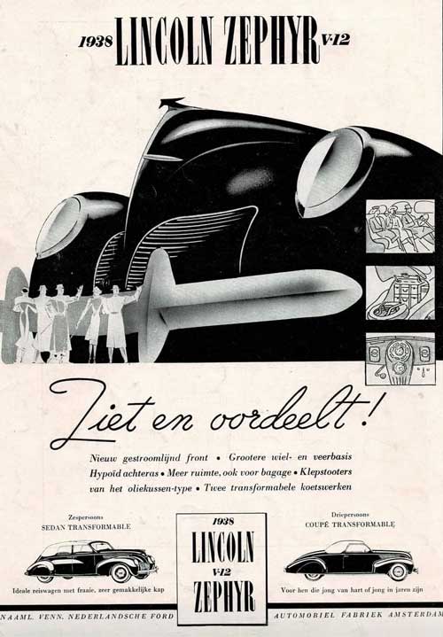 lincoln zephyr v12 19380000 ford us
