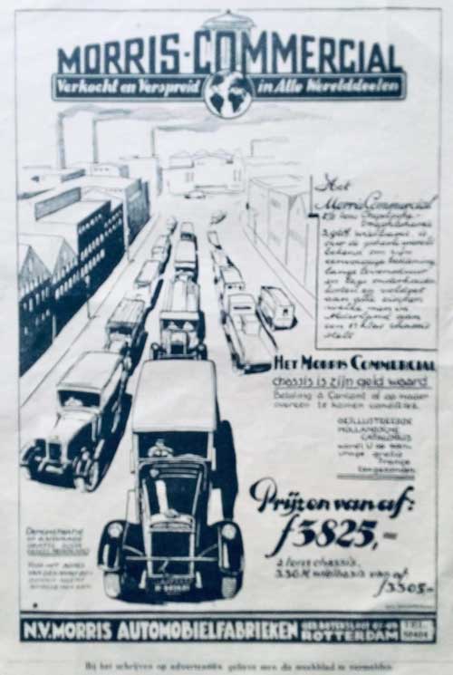 morris commercial 19280001 morris rotterdam