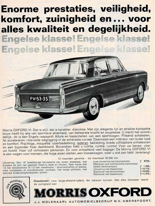 morris oxford 19650000 molenaar