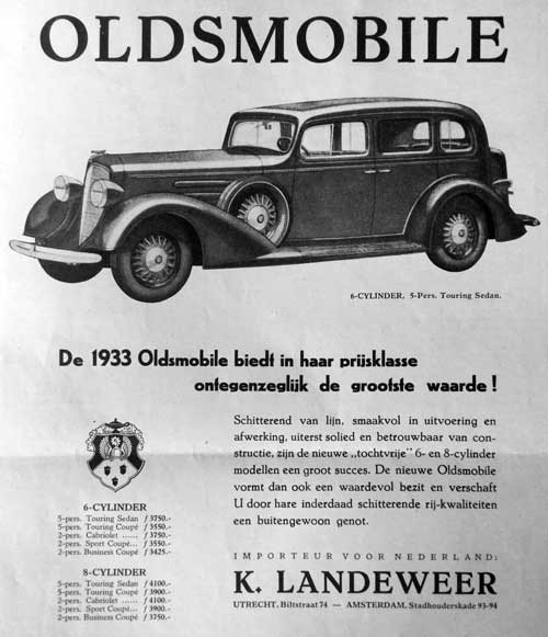 advertentie 1932