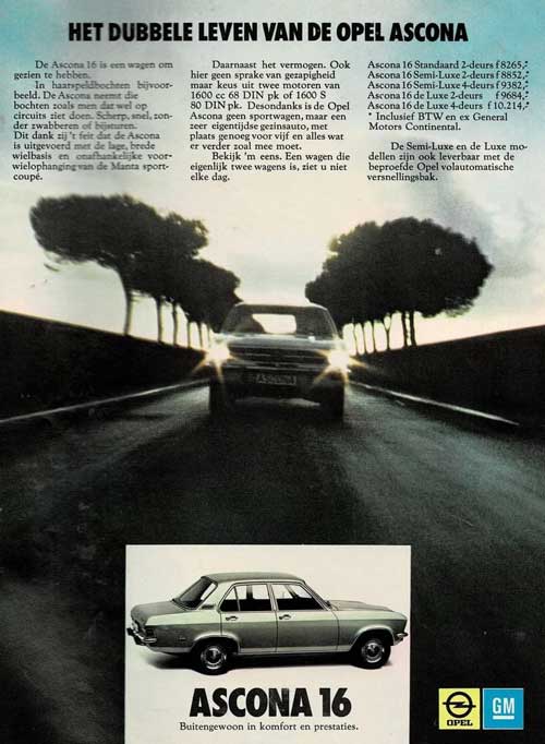 opel ascona 16 19710000 gm