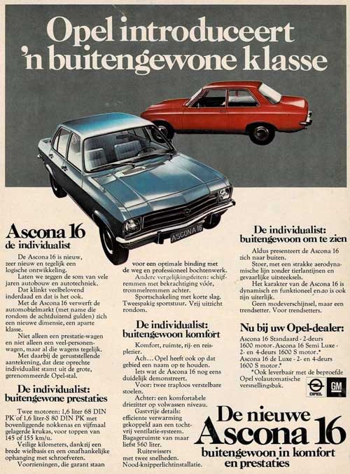opel ascona 19710000 gm