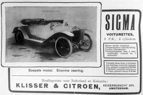 sigma 19140000 klisser citroen