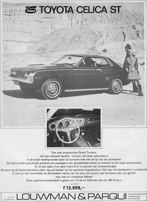 toyota celica gt 19710000 louwman parqui