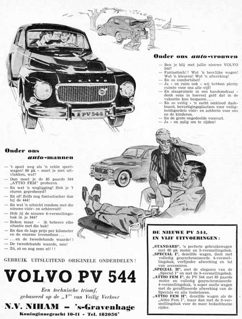 volvo pv544 19590000 niham