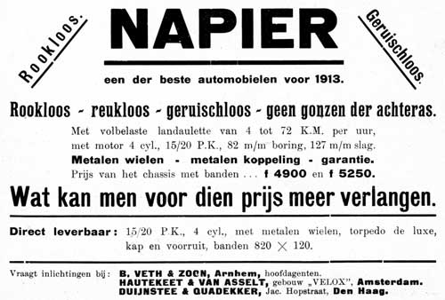 Napier 19121121 veth De Auto