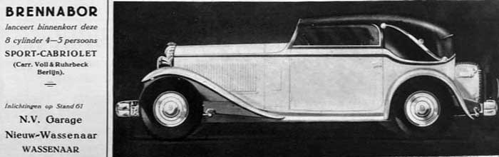 brennabor 19290000 nieuw wassenaar