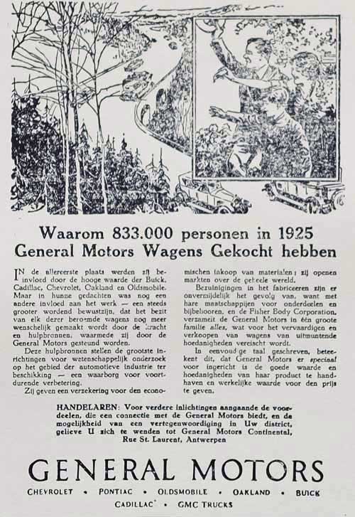 chevrolet pontiac oldmobile 19261000 gm