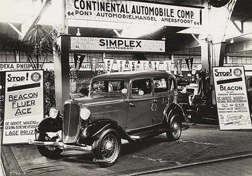 continental beacon flyer ace 1934 pon rai stand