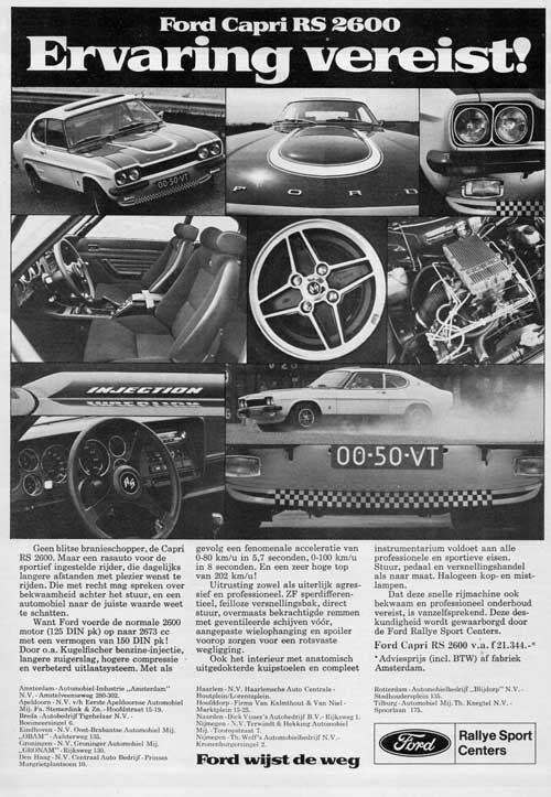 ford capri rs 2600 19730000 ford gb
