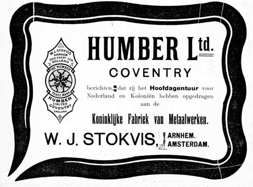humber 19121121 stokvis De Auto