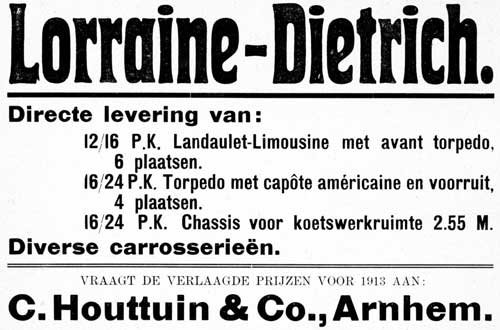 lorraine 19121121 houttuin De Auto