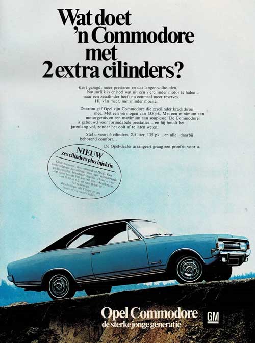 opel commodore 19700000 gm